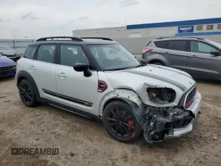 2022 MINI Countryman John Cooper Works with VIN WMZ33BS00N3N91322, listed as a Copart auction lot 59467765 with 43,726 mi miles and Salvage title. Bid and sale history available at DreamBid. Image 4.