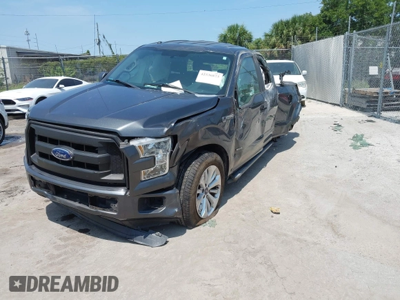 2016 Ford F-150 XL with VIN 1FTEX1CP2GFB94232, listed as a IAAI auction lot 42336873 with 107,594 mi miles and . Bid and sale history available at DreamBid. Image 2.