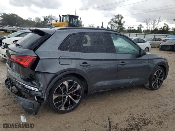 2022 Audi SQ5 Premium Plus with VIN WA1B4AFY1N2026919, listed as a Copart auction lot 73331814 with 37,014 mi miles and Non Repairable. Bid and sale history available at carsss.com. Image 3.