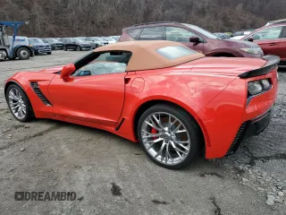2016 Chevrolet Corvette Z06 3LZ with VIN 1G1YU3D63G5600184, listed as a Copart auction lot 88636455 with 4,042 mi miles and Salvage Title. Bid and sale history available at carsss.com. Image 2.