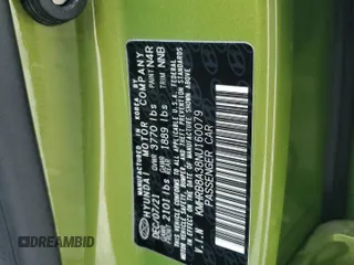 2022 Hyundai Venue SE z VIN KMHRB8A38NU160079, wystawiony jako Copart lot #57502495 z przebiegiem 34 094 mil mil oraz Szkoda całkowita • Salvage title. Historia ofert i sprzedaży dostępna na DreamBid. Obrazek 12.