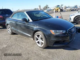 2015 Audi A3 with VIN WAU7FLFF0F1060807, listed as a IAAI auction lot 40776189 with 116,742 mi miles and . Bid and sale history available at DreamBid. Image 1.