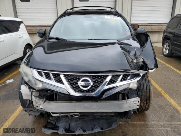 2011 Nissan Murano LE with VIN JN8AZ1MU7BW064165, listed as a Copart auction lot 81290964 with 189,994 mi miles and Salvage Title. Bid and sale history available at carsss.com. Image 5.