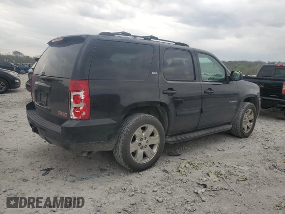 2007 GMC Yukon SLE z VIN 1GKFK13007J123313, wystawiony jako Copart lot #53509995 z przebiegiem Nie podano mil oraz Szkoda całkowita • Salvage title. Historia ofert i sprzedaży dostępna na DreamBid. Obrazek 3.