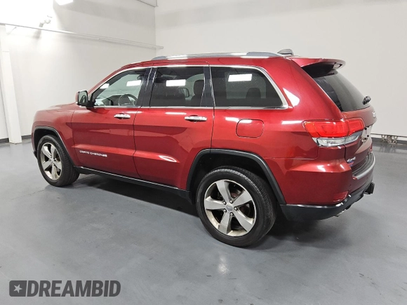 2014 Jeep Grand Cherokee Limited with VIN 1C4RJFBG9EC447871, listed as a Copart auction lot 61501935 with 153,564 mi miles and Clean title. Bid and sale history available at DreamBid. Image 2.