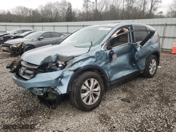 2014 Honda CR-V EX with VIN 2HKRM3H56EH510649, listed as a Copart auction lot 44768835 with 170,762 mi miles and Salvage Title. Bid and sale history available at carsss.com. Image 1.