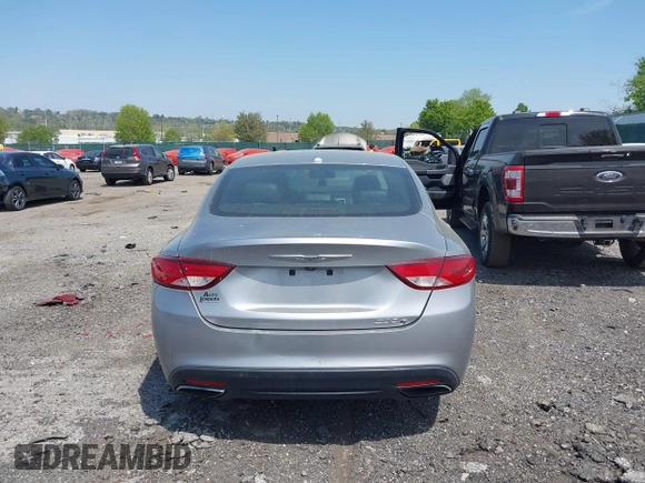2016 Chrysler 200 S with VIN 1C3CCCBB1GN133033, listed as a IAAI auction lot 42121605 with 1 mi miles. Bid and sale history available at carsss.com. Image 16.