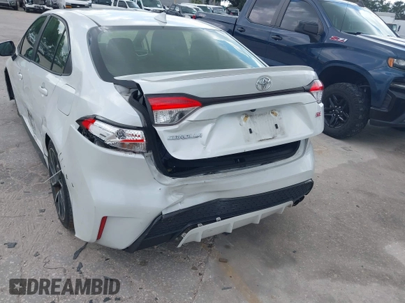 2022 Toyota Corolla SE with VIN JTDS4MCE1N3507216, listed as a IAAI auction lot 40074846 with 68,809 mi miles. Bid and sale history available at carsss.com. Image 17.