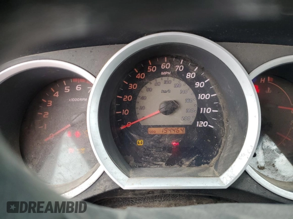 2008 Toyota Tacoma with VIN 5TENX22N98Z504242, listed as a Copart auction lot 47886985 with 194,464 mi miles and Clean Title. Bid and sale history available at carsss.com. Image 9.
