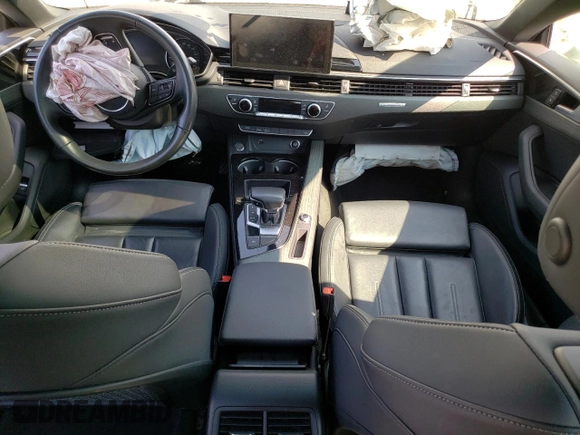 2021 Audi A5 Sportback S line Premium with VIN WAUDACF52MA044727, listed as a Copart auction lot 65407573 with 0 mi miles. Bid and sale history available at carsss.com. Image 8.