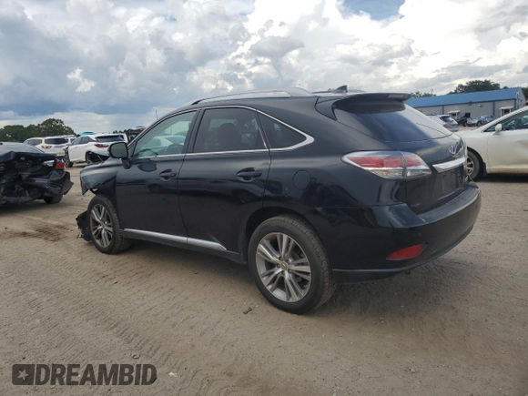 2015 Lexus RX 350 with VIN 2T2ZK1BA4FC173091, listed as a Copart auction lot 60573615 with 140,569 mi miles and Salvage title. Bid and sale history available at DreamBid. Image 2.