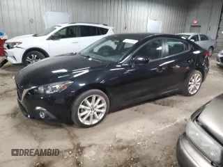 2015 Mazda 3 S Touring with VIN JM1BM1V31F1225407, listed as a Copart auction lot 43724935 with 77,482 mi miles and Clean Title. Bid and sale history available at DreamBid. Image 1.