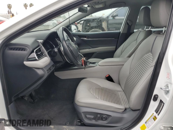 2021 Toyota Camry SE Nightshade with VIN 4T1G11AK6MU611646, listed as a Copart auction lot 50590225 with 55,704 mi miles and Salvage Title. Bid and sale history available at DreamBid. Image 7.