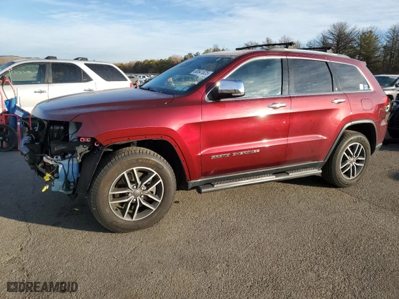 2019 Jeep Grand Cherokee Limited X with VIN 1C4RJFBT7KC533687, listed as a Copart auction lot 88541825 with 66,699 mi miles and Salvage Title. Bid and sale history available at carsss.com. Image 1.
