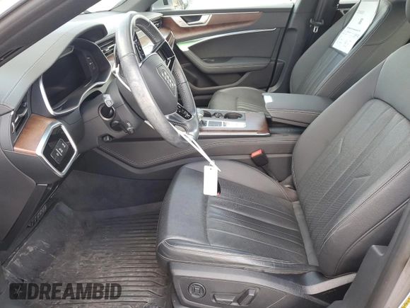 2019 Audi A7 Prestige with VIN WAUS2AF22KN058454, listed as a Copart auction lot 45555485 with 44,306 mi miles and Salvage Title. Bid and sale history available at carsss.com. Image 7.