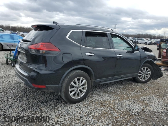 2018 Nissan Rogue SV with VIN KNMAT2MV3JP604860, listed as a Copart auction lot 47820735 with 124,650 mi miles and Salvage Title. Bid and sale history available at carsss.com. Image 3.