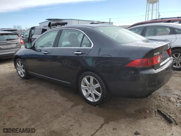 2004 Acura TSX with VIN JH4CL96864C038616, listed as a Copart auction lot 42002434 with 168,617 mi miles and Salvage Title. Bid and sale history available at carsss.com. Image 2.