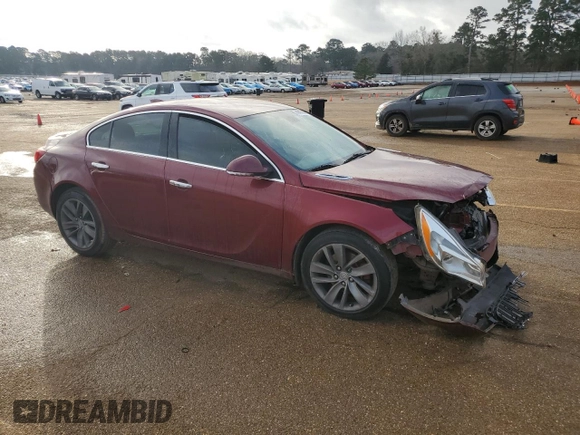 2016 Buick Regal with VIN 2G4GK5EX5G9116849, listed as a Copart auction lot 43437865 with 145,001 mi miles and Salvage Title. Bid and sale history available at carsss.com. Image 4.