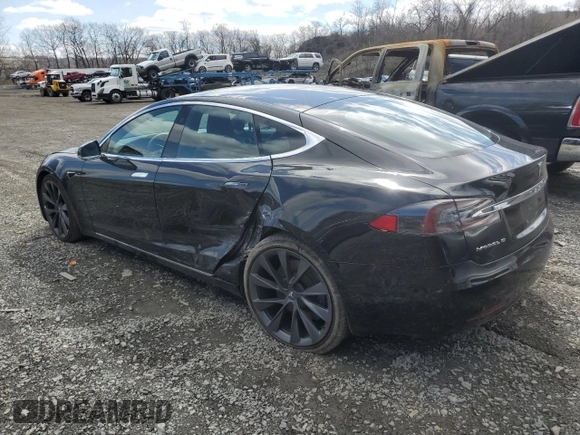 2018 Tesla Model S 75D with VIN 5YJSA1E2XJF272807, listed as a Copart auction lot 51968695 with 21,156 mi miles and Non repairable. Bid and sale history available at DreamBid. Image 2.