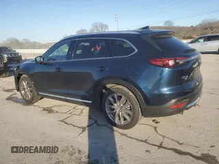 2021 Mazda CX-9 Carbon Edition with VIN JM3TCBDY3M0520450, listed as a Copart auction lot 42595065 with 40,434 mi miles and Salvage title. Bid and sale history available at DreamBid. Image 2.