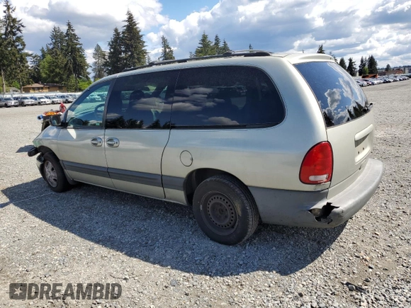 2000 Chrysler Voyager SE z VIN 1C4GJ44G9YB764195, wystawiony jako Copart lot #55095555 z przebiegiem 263 886 mil mil oraz Szkoda całkowita • Salvage title. Historia ofert i sprzedaży dostępna na DreamBid. Obrazek 2.
