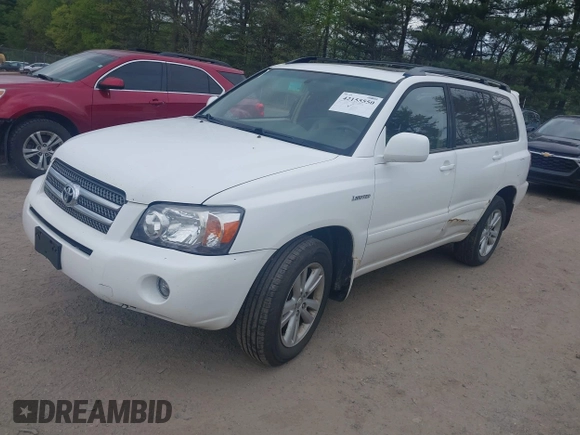 2006 Toyota Highlander z VIN JTEEW21A660007644, wystawiony jako IAAI lot #42155550 z przebiegiem 246 034 mil mil oraz . Historia ofert i sprzedaży dostępna na DreamBid. Obrazek 2.