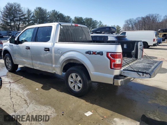 2018 Ford F-150 XL with VIN 1FTEW1EB1JFA64163, listed as a Copart auction lot 48486145 with 81,138 mi miles and Salvage Title. Bid and sale history available at carsss.com. Image 2.