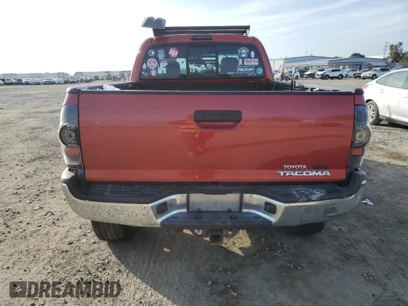 2005 Toyota Tacoma PreRunner with VIN 5TETU62N25Z045378, listed as a Copart auction lot 45417655 with 178,711 mi miles and Salvage title. Bid and sale history available at DreamBid. Image 6.