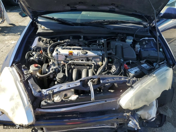 2002 Acura RSX Manual with VIN JH4DC53812C004405, listed as a Copart auction lot 43590925 with 213,231 mi miles and Salvage Title. Bid and sale history available at carsss.com. Image 11.