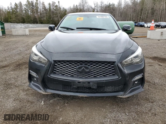 2019 Infiniti Q50 3.0t LUXE with VIN JN1EV7AR3KM593493, listed as a Copart auction lot 52400135 with 0 mi miles and Non Repairable. Bid and sale history available at carsss.com. Image 5.