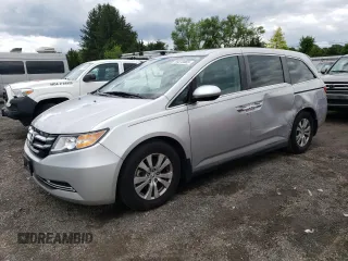 2014 Honda Odyssey EX-L с VIN 5FNRL5H63EB001740, выставлен на аукционе Copart как лот 56870465 с пробегом 176 224 миль миль и Списание • Salvage title. История ставок и продаж доступна на DreamBid. Изображение 1.