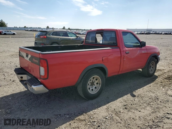 1998 Nissan Frontier XE with VIN 1N6DD21S2WC364538, listed as a Copart auction lot 62867545 with 261,987 mi miles and Salvage title. Bid and sale history available at DreamBid. Image 3.