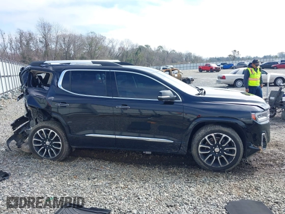 2020 GMC Acadia Denali with VIN 1GKKNXLS0LZ114519, listed as a IAAI auction lot 41650447 with 91,983 mi miles. Bid and sale history available at carsss.com. Image 13.