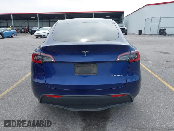 2023 Tesla Model Y Long Range with VIN 7SAYGDEE7PA194998, listed as a IAAI auction lot 41787170 with 16,221 mi miles and . Bid and sale history available at DreamBid. Image 16.