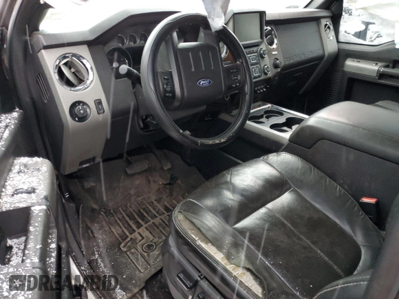2015 Ford F-250 XLT with VIN 1FT7X2BT1FEB99665, listed as a Copart auction lot 82643204 with Not Provided miles and Salvage Title. Bid and sale history available at DreamBid. Image 8.