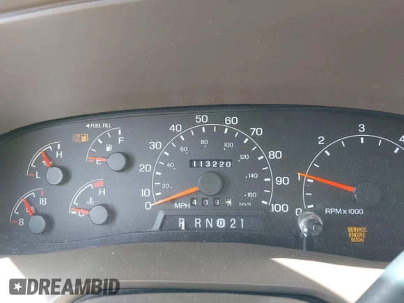 2001 Ford Excursion Limited z VIN 1FMNU43S41EA40094, wystawiony jako IAAI lot #42203605 z przebiegiem 113 220 mil mil oraz . Historia ofert i sprzedaży dostępna na DreamBid. Obrazek 7.