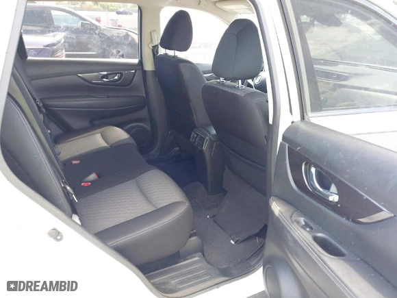 2019 Nissan Rogue SV with VIN JN8AT2MT4KW261907, listed as a IAAI auction lot 41828374 with NaN miles. Bid and sale history available at carsss.com. Image 8.