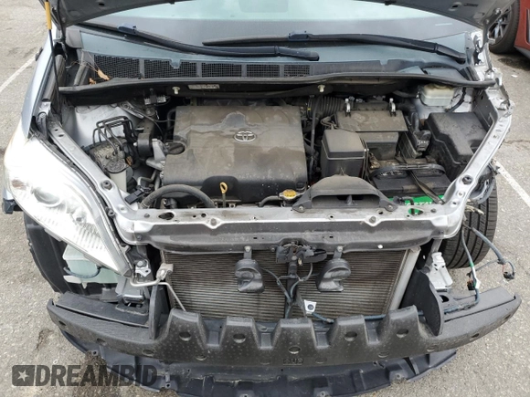 2014 Toyota Sienna LE AAS with VIN 5TDKK3DC2ES495590, listed as a Copart auction lot 53586355 with 144,337 mi miles and Salvage Title. Bid and sale history available at DreamBid. Image 12.