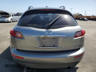 2008 Infiniti FX with VIN JNRAS08U08X101225, listed as a Copart auction lot 51863325 with 126,822 mi miles and Salvage title. Bid and sale history available at DreamBid. Image 6.