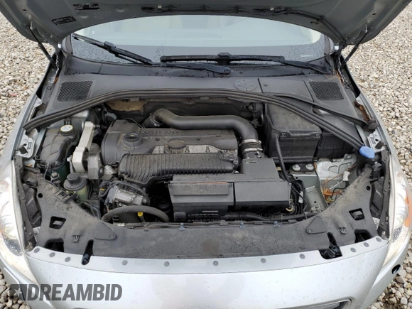 2013 Volvo S60 T5 Premier with VIN YV1612FS0D2200375, listed as a Copart auction lot 43930195 with 79,726 mi miles and Salvage Title. Bid and sale history available at carsss.com. Image 12.