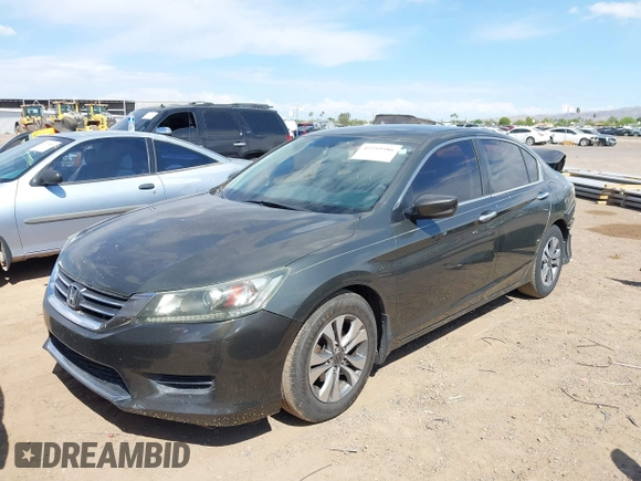2015 Honda Accord LX with VIN 1HGCR2F36FA135374, listed as a IAAI auction lot 42219586 with 129,629 mi miles and . Bid and sale history available at DreamBid. Image 2.