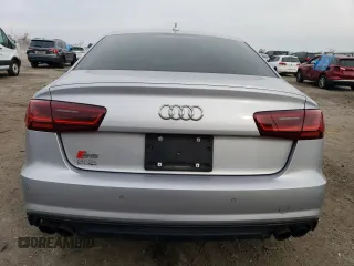 2016 Audi S6 Prestige with VIN WAUH2AFC0GN071830, listed as a Copart auction lot 81327524 with 108,386 mi miles and Salvage Title. Bid and sale history available at carsss.com. Image 6.