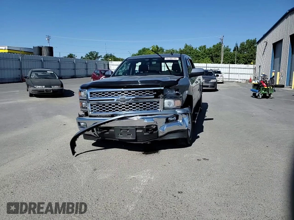 2015 Chevrolet Silverado 1500 LT with VIN 3GCUKREC7FG466810, listed as a Copart auction lot 55700145 with Not Provided miles and Salvage Title. Bid and sale history available at DreamBid. Image 13.
