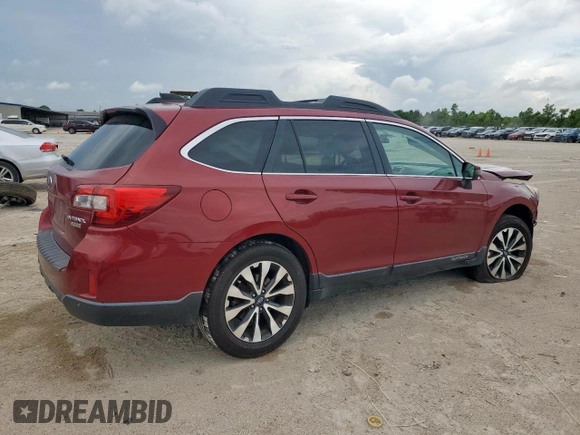 2017 Subaru Outback Limited with VIN 4S4BSANC9H3398911, listed as a Copart auction lot 62292395 with 104,532 mi miles and Salvage title. Bid and sale history available at DreamBid. Image 4.