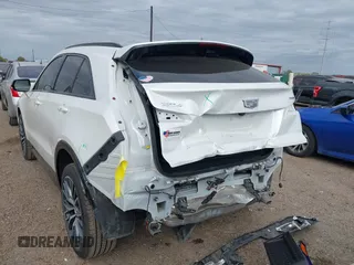 2024 Cadillac XT4 FWD Sport with VIN 1GYFZER48RF180481, listed as a IAAI auction lot 41093587 with 3,982 mi miles and . Bid and sale history available at DreamBid. Image 3.