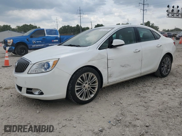 2014 Buick Verano Group с VIN 1G4PS5SK3E4113022, выставлен на аукционе Copart как лот 61813255 с пробегом 93 177 миль миль и Списание • Salvage title. История ставок и продаж доступна на DreamBid. Изображение 1.