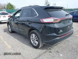 2015 Ford Edge SEL with VIN 2FMTK4J88FBB05259, listed as a IAAI auction lot 42043247 with 128,987 mi miles. Bid and sale history available at carsss.com. Image 3.