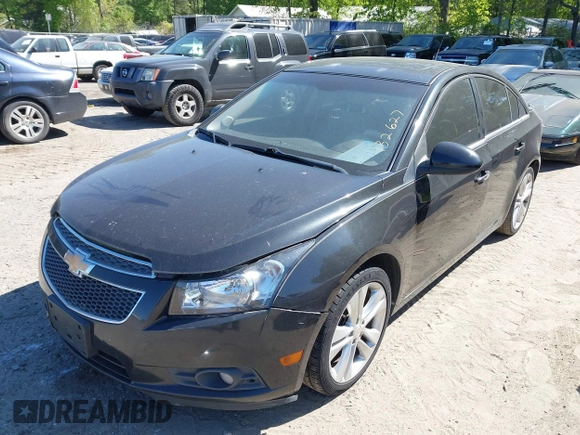 2011 Chevrolet Cruze LTZ with VIN 1G1PH5S97B7132627, listed as a IAAI auction lot 42043940 with 185,258 mi miles and . Bid and sale history available at DreamBid. Image 2.
