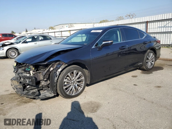 2021 Lexus ES with VIN 58ADA1C14MU012387, listed as a Copart auction lot 42800215 with 41,102 mi miles and Salvage Title. Bid and sale history available at carsss.com. Image 1.