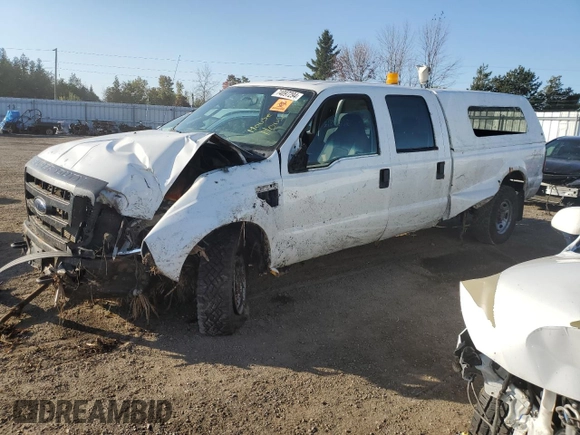 2010 Ford Super Duty F-250 SRW XL with VIN 1FTSW2B58AEA99988, listed as a Copart auction lot 74097294 with 266,928 mi miles and Salvage Title. Bid and sale history available at carsss.com. Image 1.